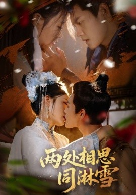 兩處相思同淋雪